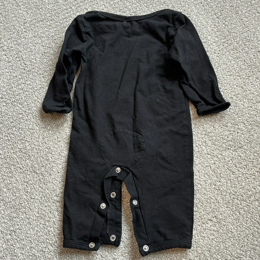 3-6 Month Halloween Skeleton Jumpsuit